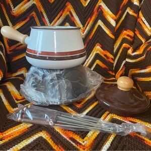 Vintage Fondue Set from Japan